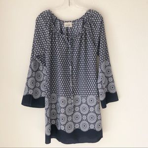 2/$15 LUCY LOVE PATTERNED DRESS S